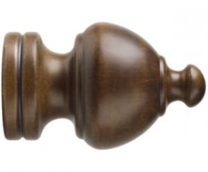 2" Wood Trends Sherwood Finial - 827 - Hazelnut